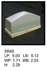 SR 45, Square or rectagular silicone print pad
