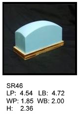 SR 46, Square or rectagular silicone print pad