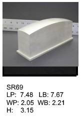 SR 69, Square or rectagular silicone print pad