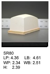 SR 80, Square or rectagular silicone print pad