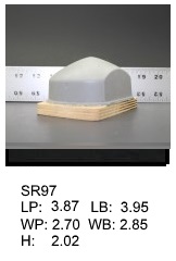 SR 97, Square or rectagular silicone print pad